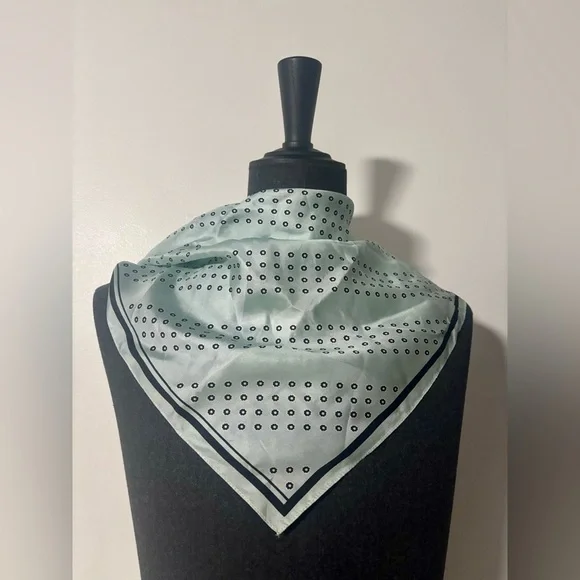 ATF Mint Flower Print Scarf - Picture 1 of 2